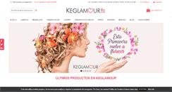 Desktop Screenshot of keglamour.com